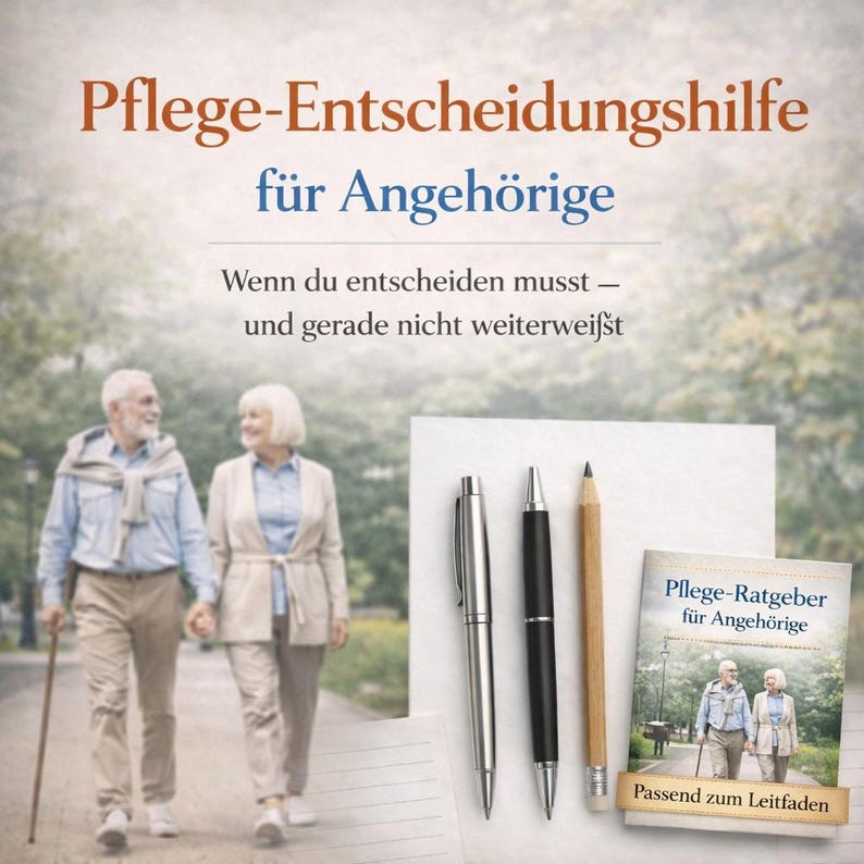 Pflege-Entscheidungshilfe – Klarheit für Angehörige bei wichtigen Entscheidungen (PDF)